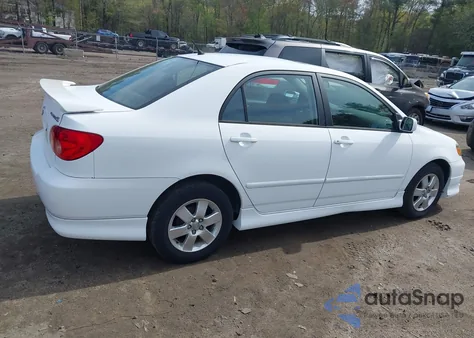 2005 Toyota Corolla S from USA, damaged, VIN 2T1BR32E05C358074
